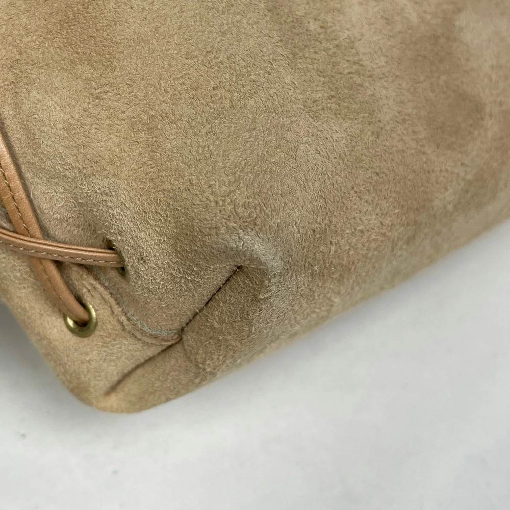 Gucci Heart Motif Shoulder Bag Crossbody Suede Beige - Picture 3 of 7
